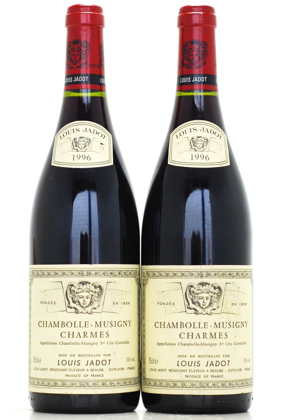 Jadot - Chambolle Musigny les Charmes 1996 Perfect