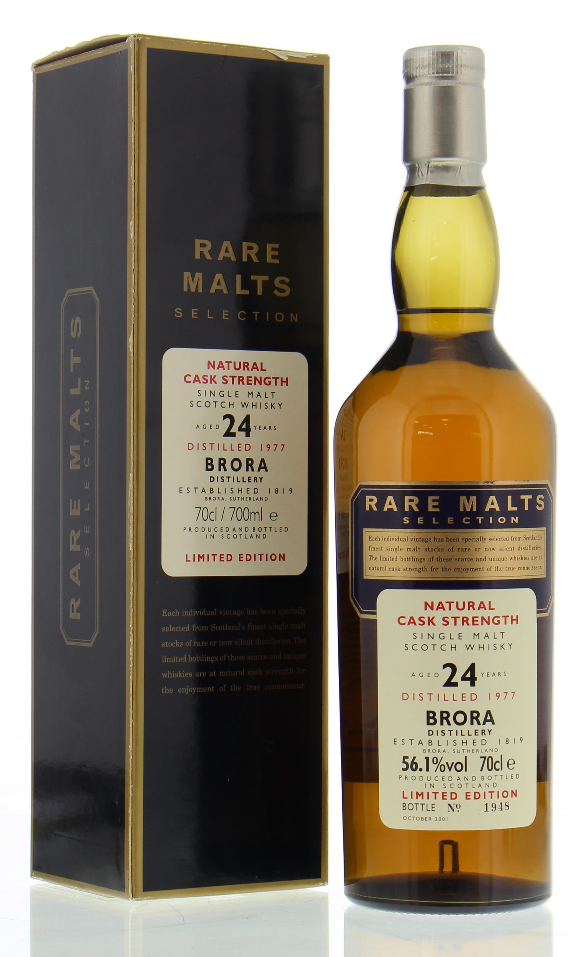 Brora - Brora 24 Years Old 1977 Rare Malts Selection 56,1% 1977