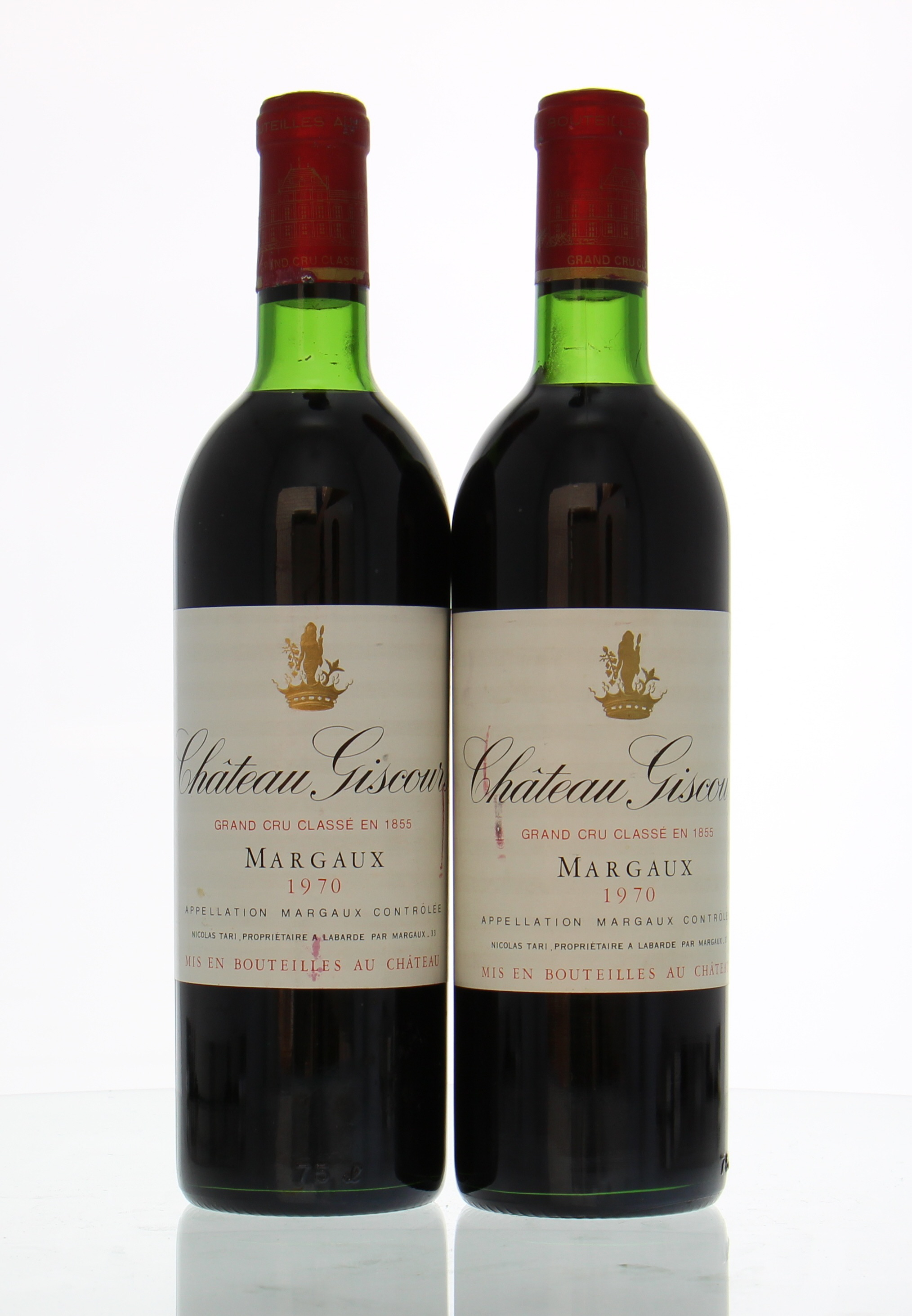 Chateau Giscours - Chateau Giscours 1970 Top shoulder or better