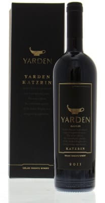Golan Heights Winery  - Yarden Katzrin Galilee 2011