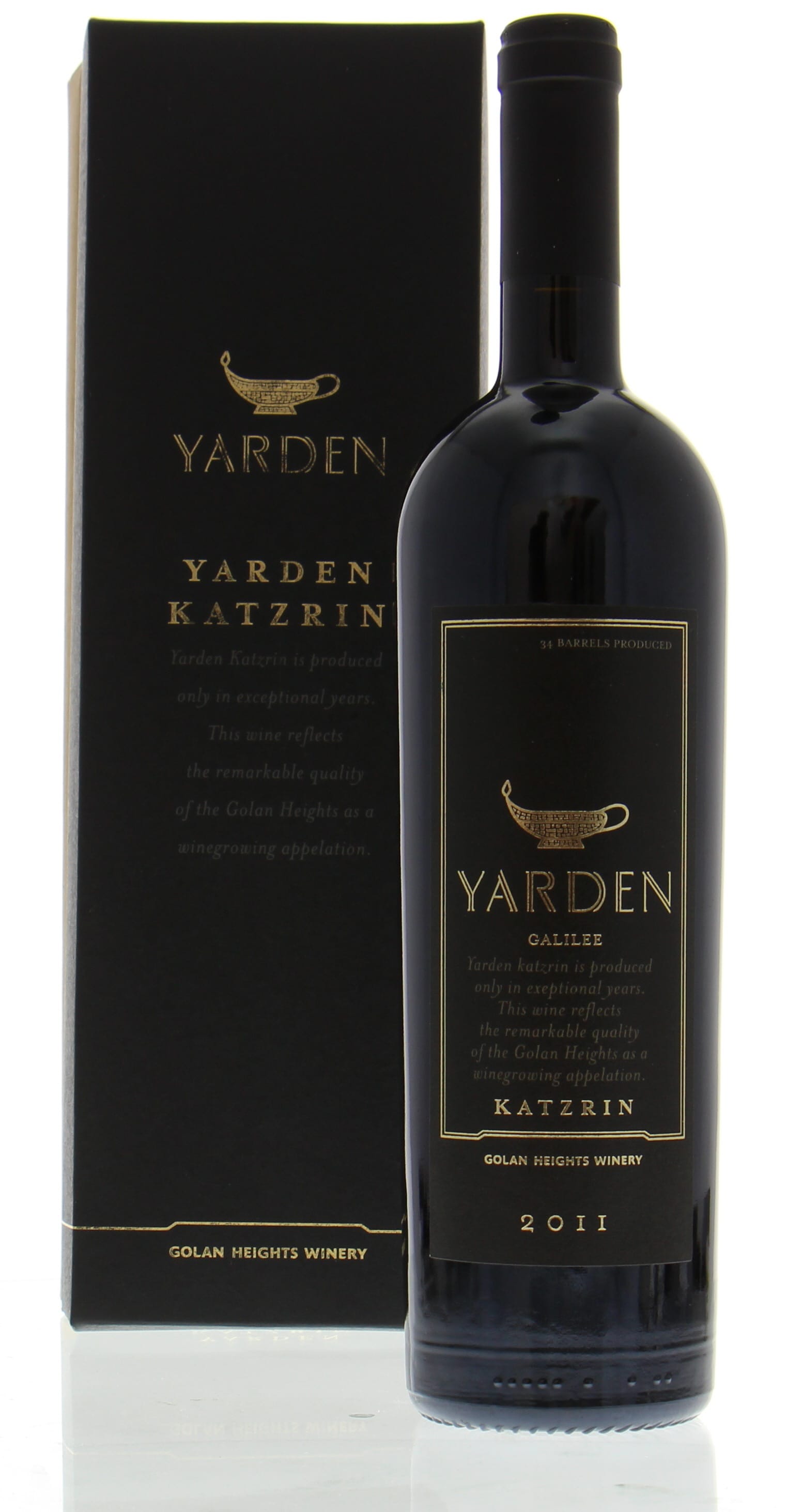 Golan Heights Winery  - Yarden Katzrin Galilee 2011 Perfect