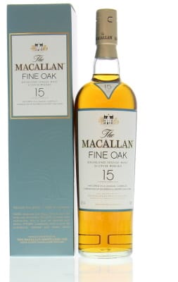 Macallan - Macallan 15 Years Old Fine Oak Old Light Label 43% NV