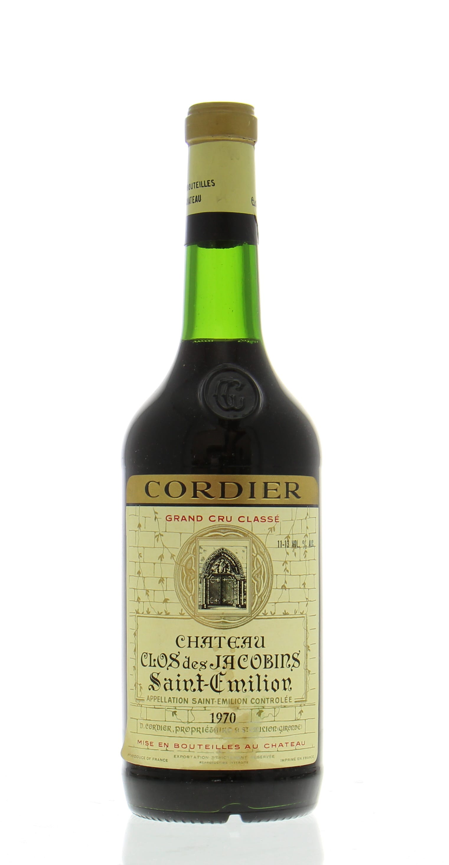 Chateau Couvent des Jacobins 1970 | Buy Online | Best of Wines