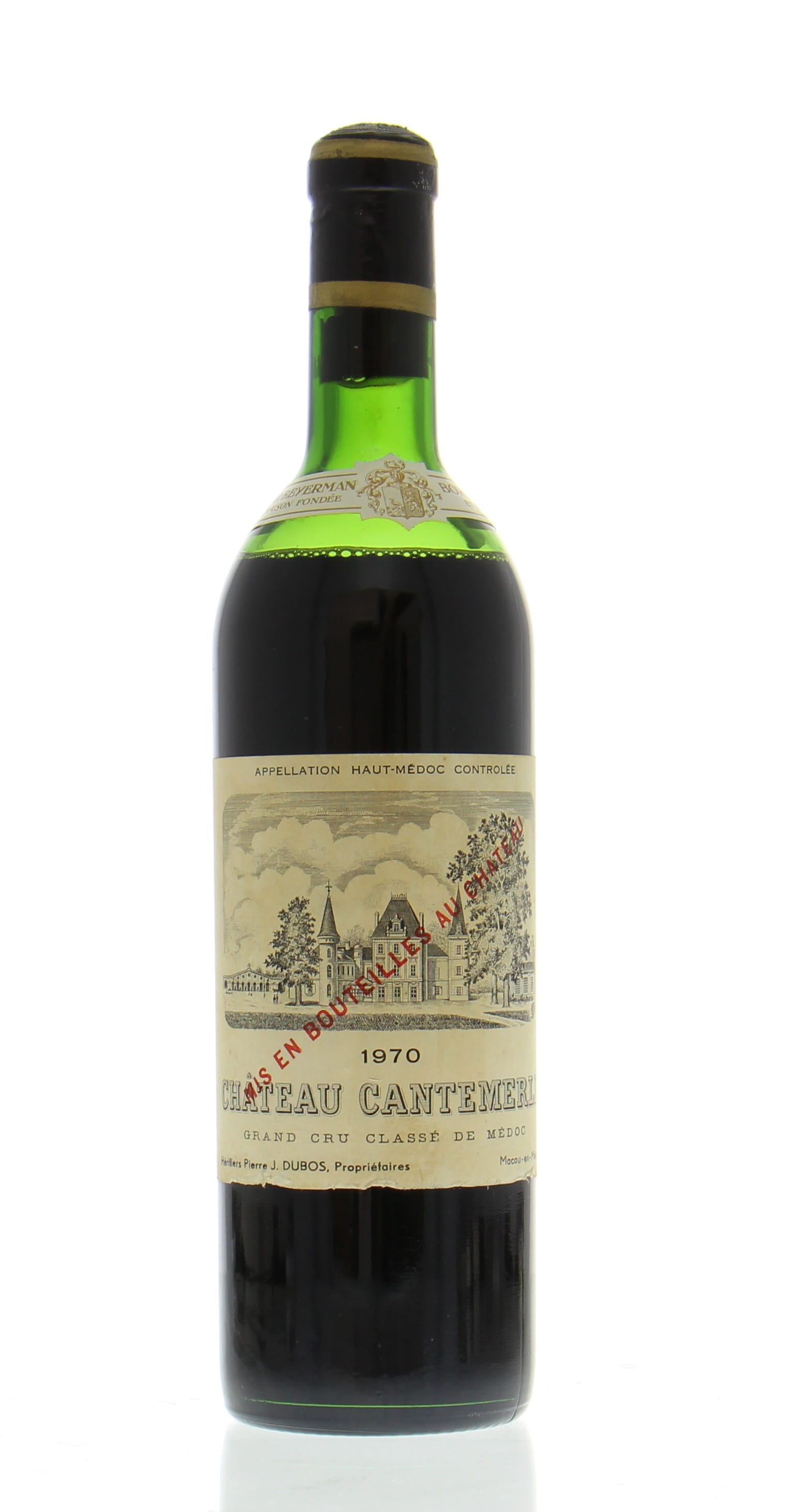 Chateau Cantemerle - Chateau Cantemerle 1970 Mid to High shoulder