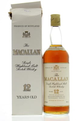 Macallan - 12 Years Old (1980's Botteling) 43% NV
