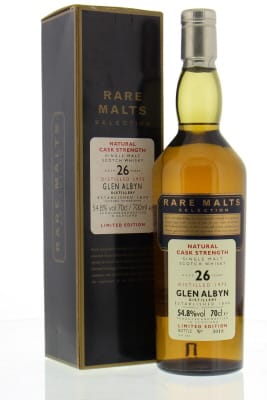 Glen Albyn - 26 Years Old Rare Malts Selection 54.8% 1975