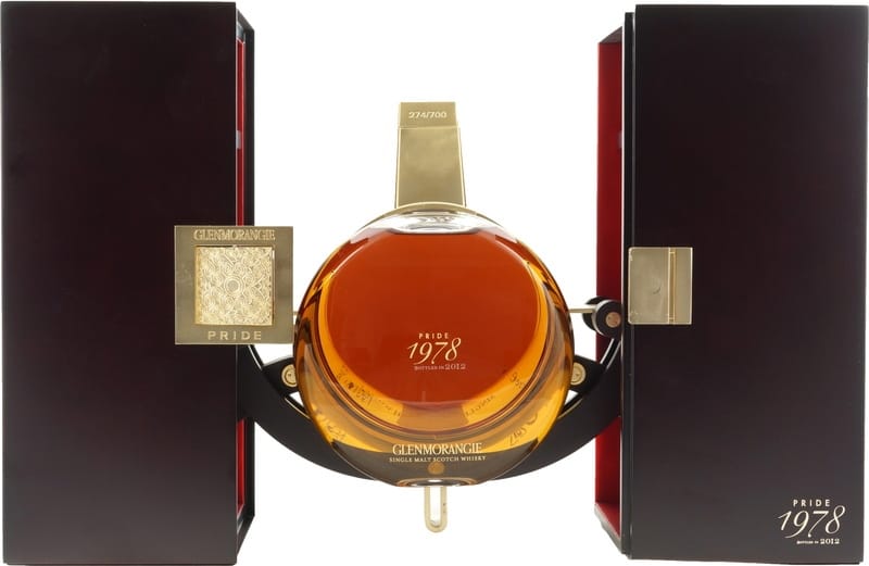 Glenmorangie - Pride 1978 34 Years Old Baccarat Crystal Decanter by Laurence Brabant 47.4% 1978