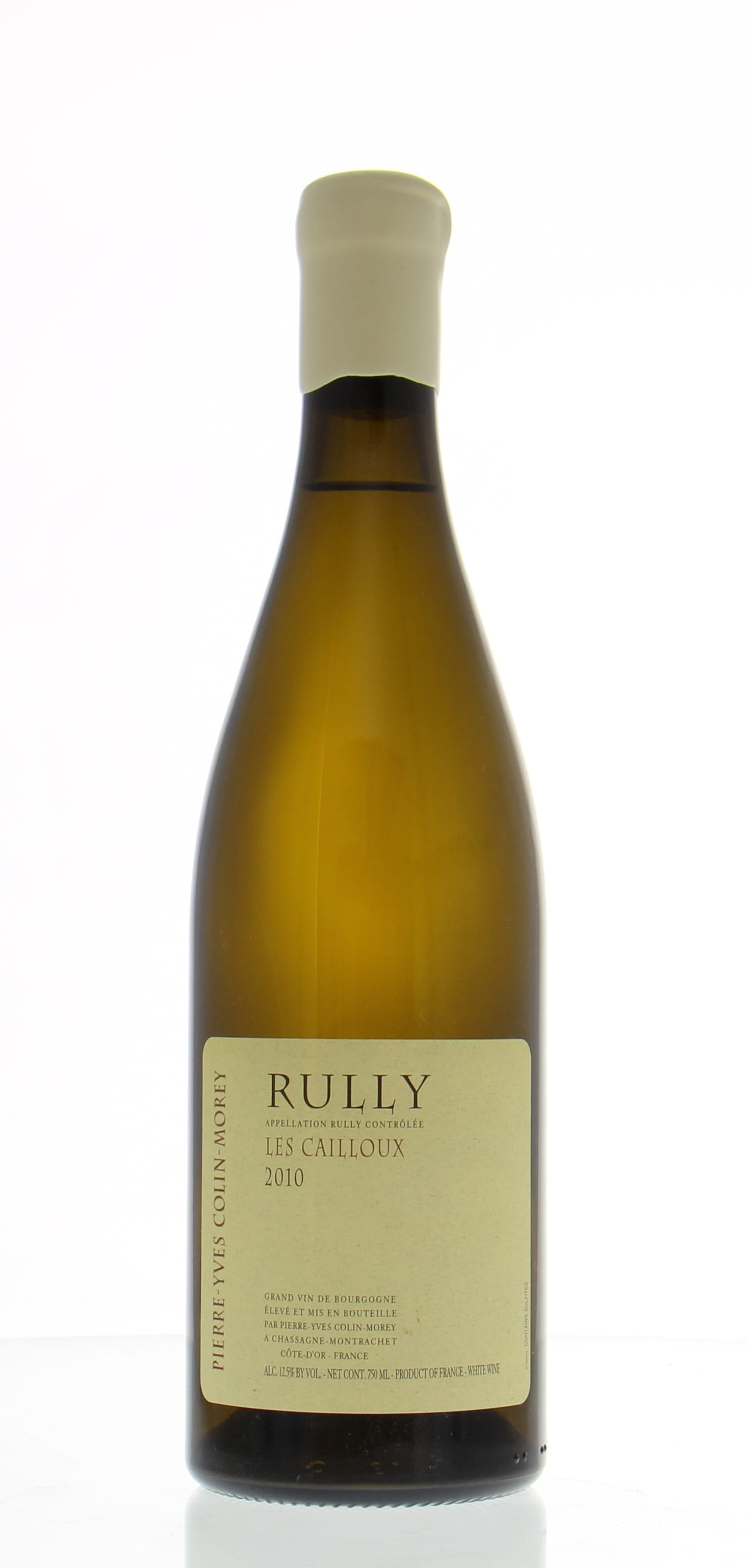 Pierre-Yves Colin-Morey - Rully les Cailloux 2010 wax sealed