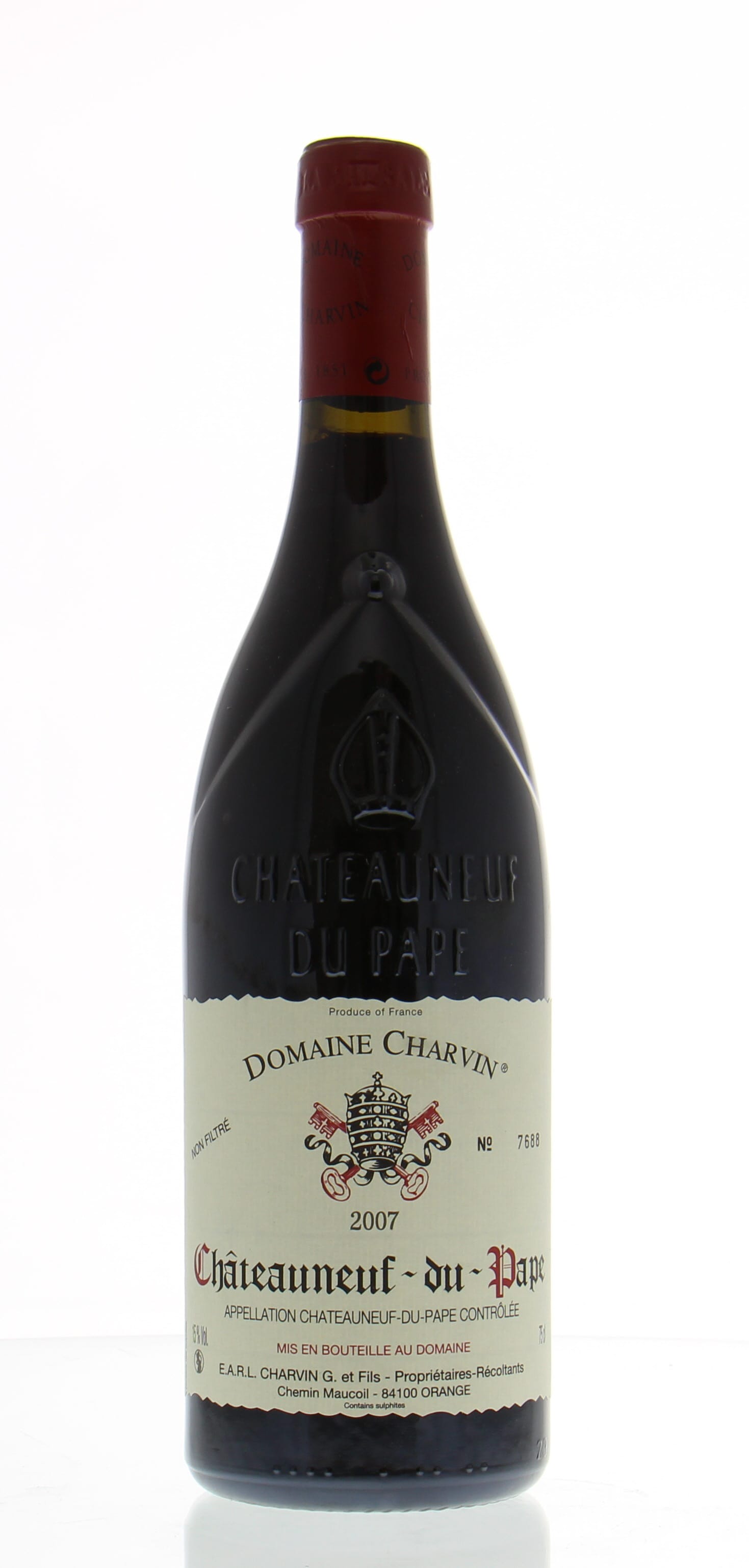 Domaine Charvin - Chateauneuf du Pape 2007 Perfect