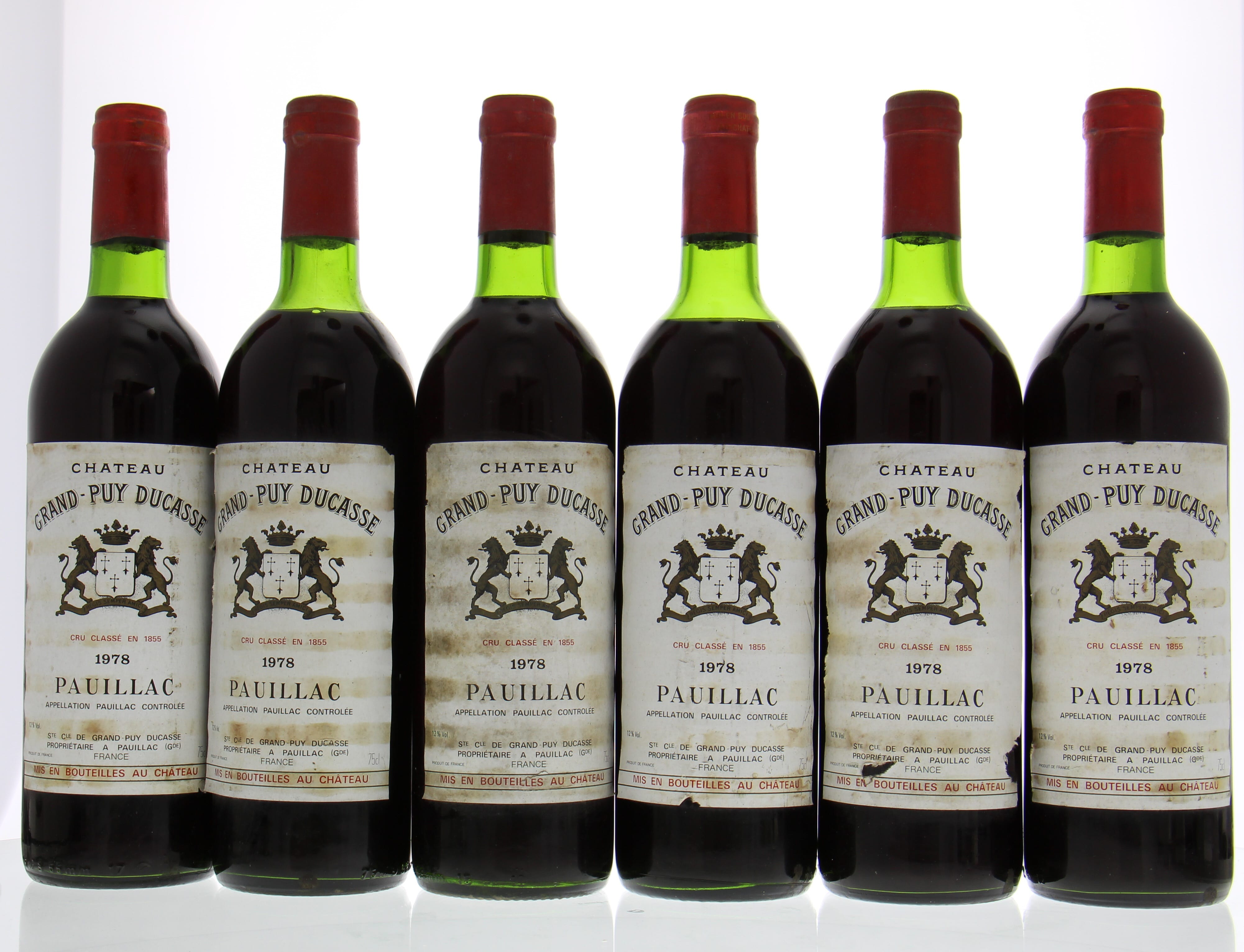 Chateau Grand Puy Ducasse - Chateau Grand Puy Ducasse 1978 Perfect