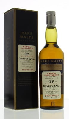 Glenury Royal - 29 Years Old  Rare Malts Selection 57% 1970