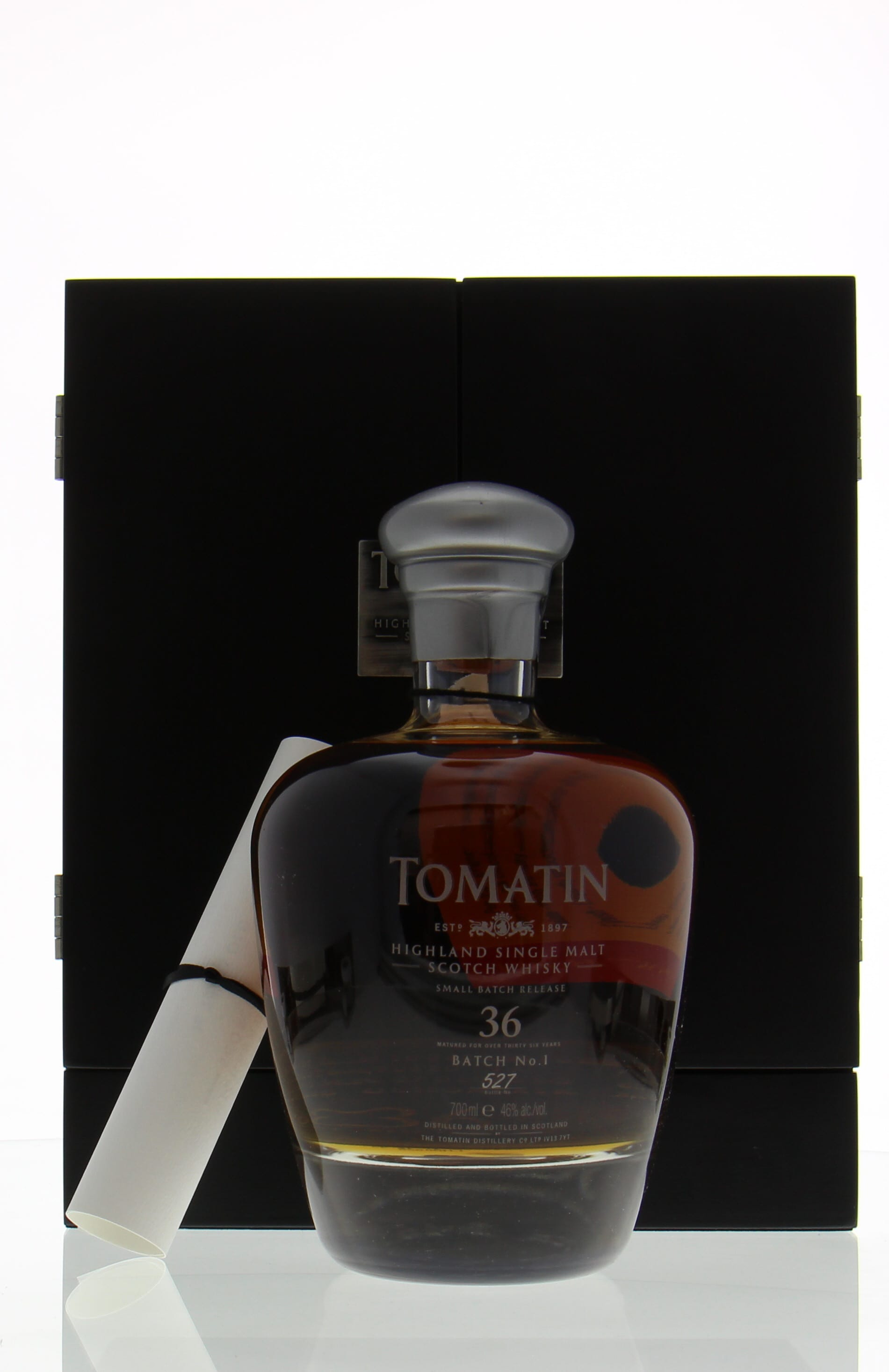 Tomatin - 36 Years Old Small Batch Release Batch 1 46% NV In Original Wooden Case