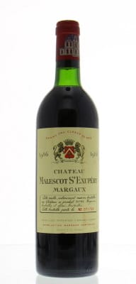 Chateau Malescot-St-Exupery - Chateau Malescot-St-Exupery 1986