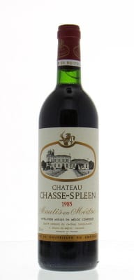 Chateau Chasse Spleen - Chateau Chasse Spleen 1985