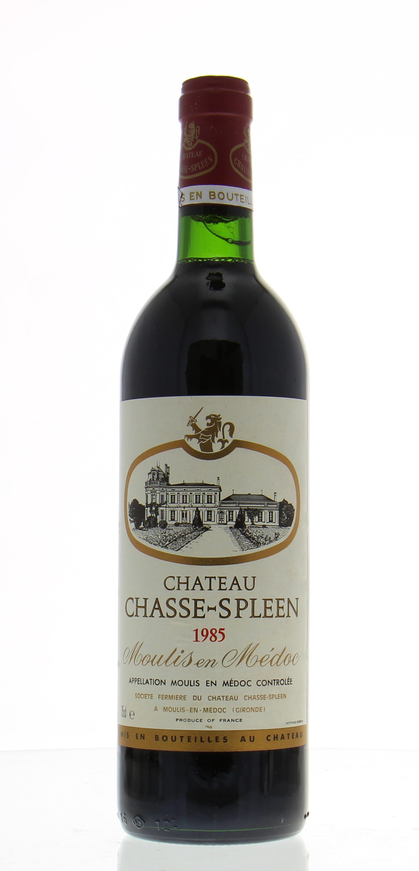Chateau Chasse Spleen - Chateau Chasse Spleen 1985 Perfect