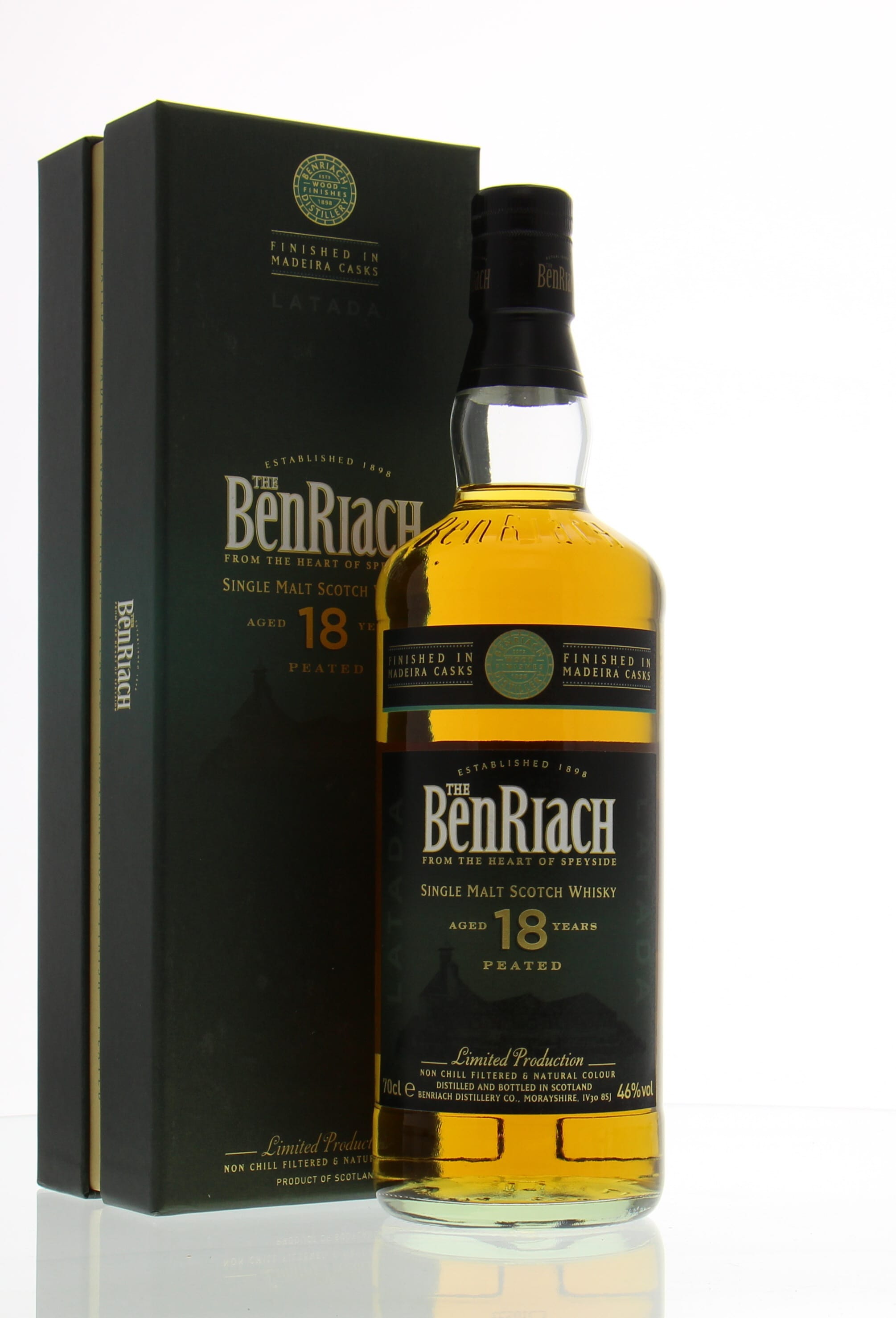 Benriach - 18 Years Old Latada 46% NV In Original Container