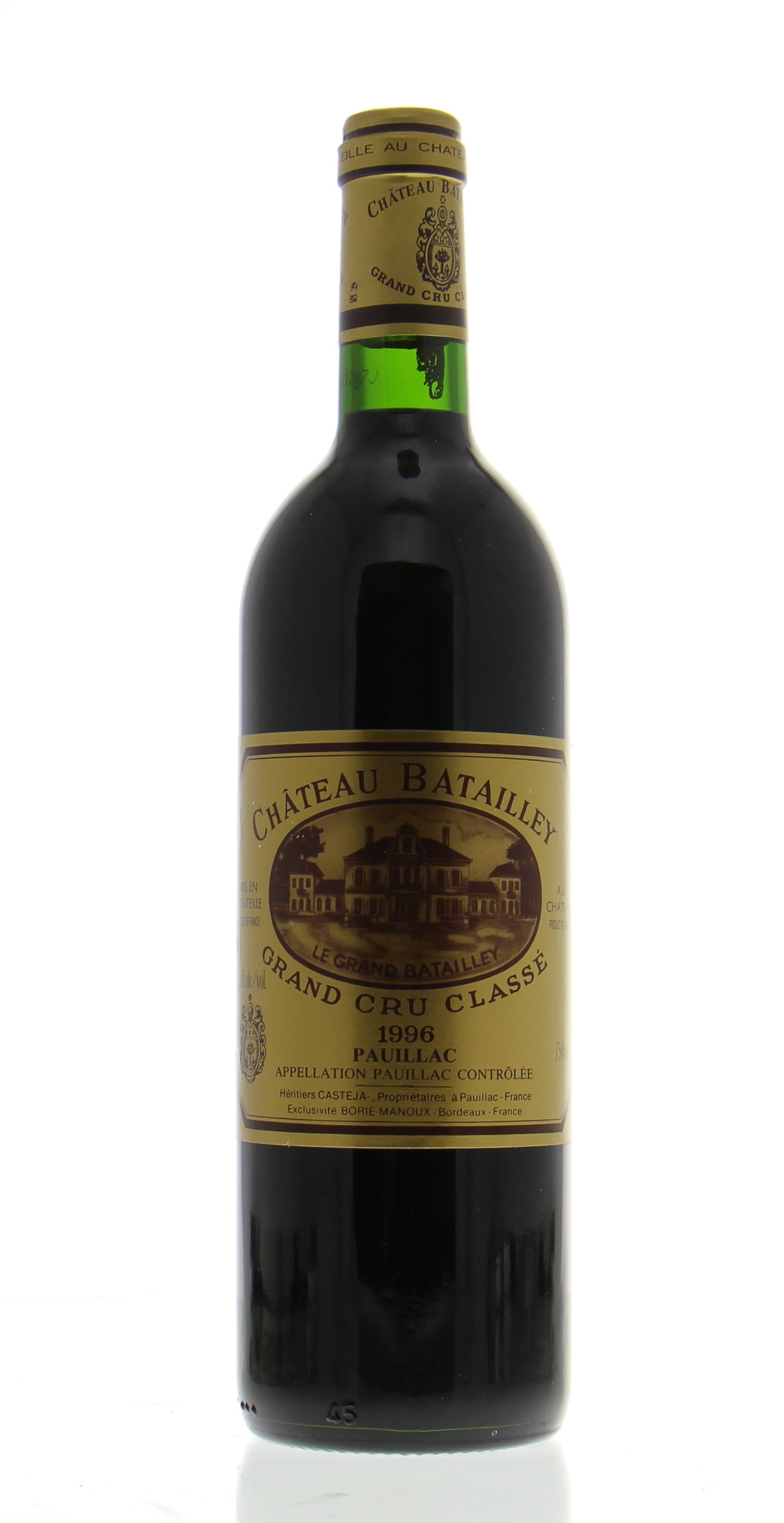 Chateau Batailley - Chateau Batailley 1996 Perfect