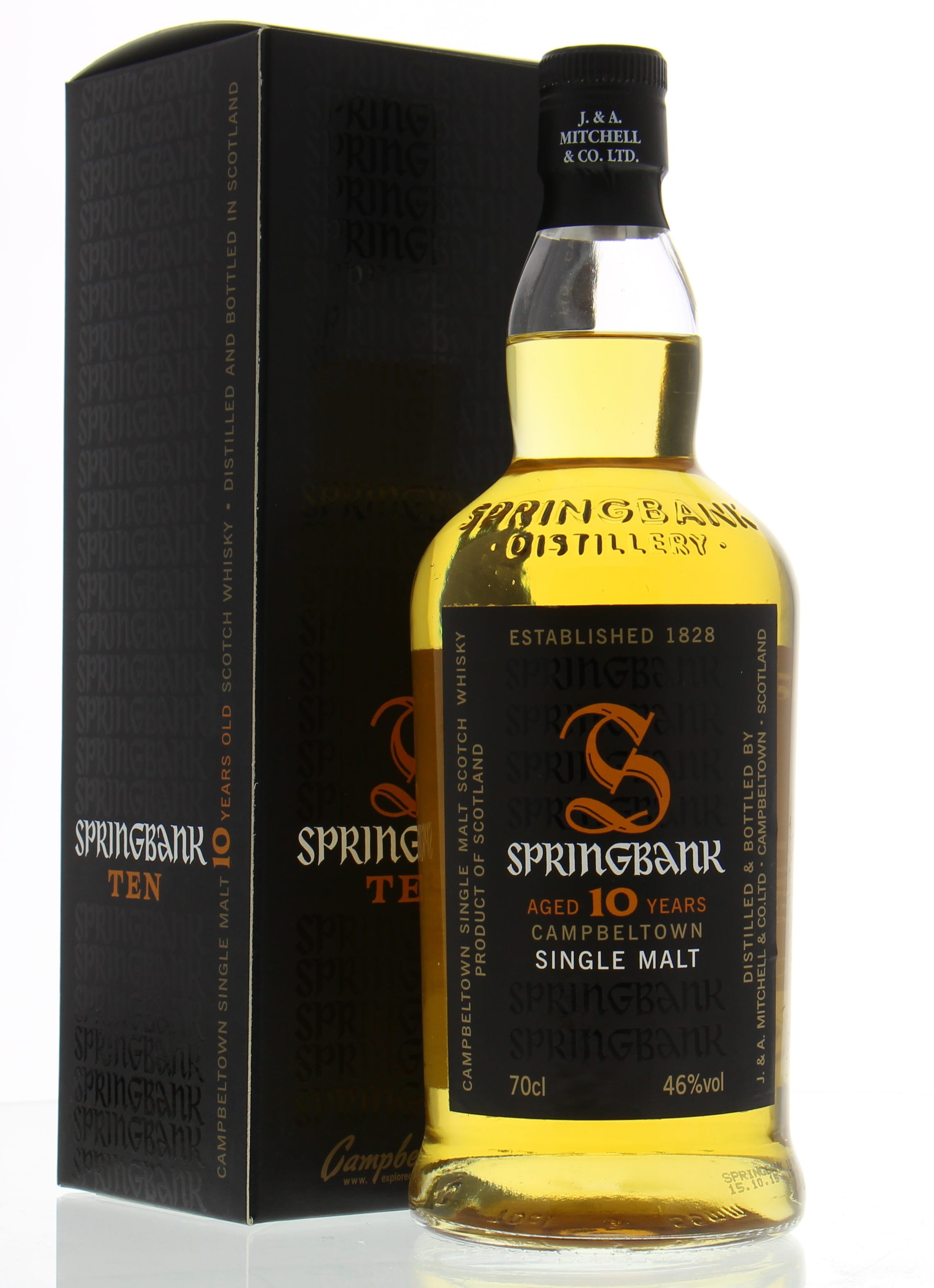 Springbank - 10 Years old 2015 Edition Batch 15/431 46% NV In Original Container