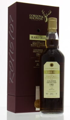 Lochside - 1981 Rare Old Gordon & MacPhail Cask: RO/15/07 1 Of 161 Bottles 46% 1981